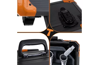 Set de unelte în cutie de aluminiu - 1000 de bucăți în set