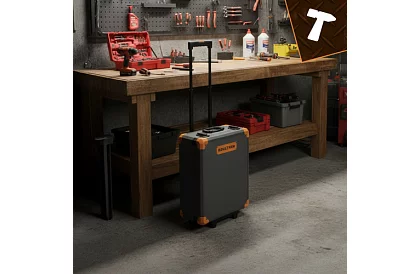 Set de unelte în cutie de aluminiu - 1000 de bucăți în set