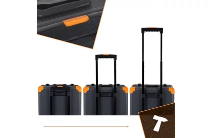 Set de unelte în cutie de aluminiu - 1000 de bucăți în set