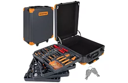 Set de unelte în cutie de aluminiu - 1000 de bucăți în set