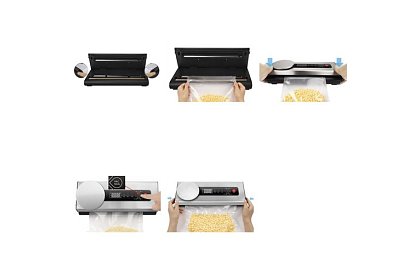 Masina de sudat cu vacuum pentru folii + saci si folii de vacuum