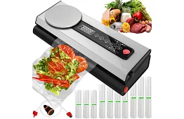 Masina de sudat cu vacuum pentru folii + saci si folii de vacuum