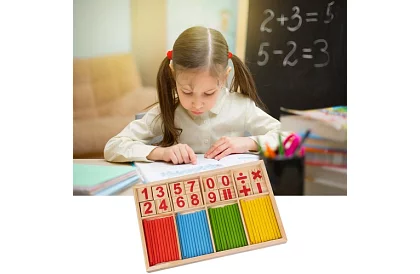 Calculatoare de matematică educațională din lemn