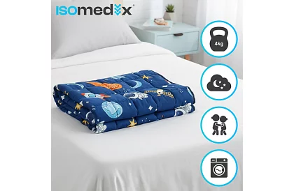 Pătură de greutate antistres – 4 kg – 150 × 100 cm