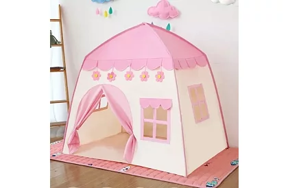 Cort de copii – căsuță cu iluminare