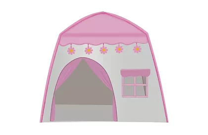 Cort de copii – căsuță cu iluminare