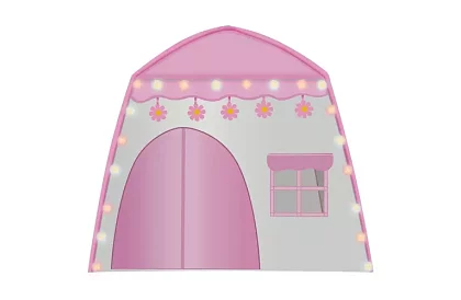Cort de copii – căsuță cu iluminare