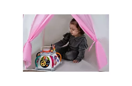 Cort de copii – căsuță cu iluminare