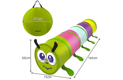 Tunel de joacă pentru copii – Omida