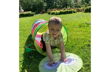 Tunel de joacă pentru copii – Omida