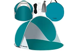 Cort de plajă auto-distrugător mare – 190 × 120 × 86 cm