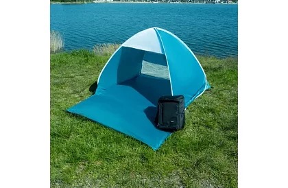 Samorozkládací POP-UP cort de plajă – 150 × 120 × 110 cm
