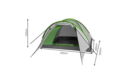 Cortul de camping NEVADA – pentru 4 persoane