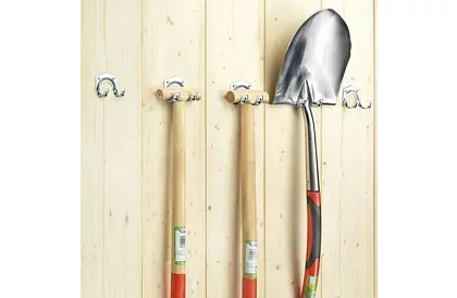 Umerașe metalice pentru unelte de grădină și atelier – 20 buc.