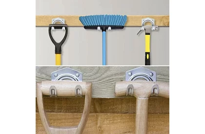 Umerașe metalice pentru unelte de grădină și atelier – 20 buc.