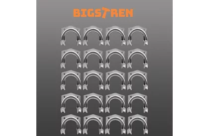 Umerașe metalice pentru unelte de grădină și atelier – 20 buc.