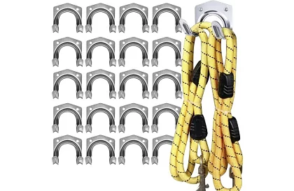 Umerașe metalice pentru unelte de grădină și atelier – 20 buc.