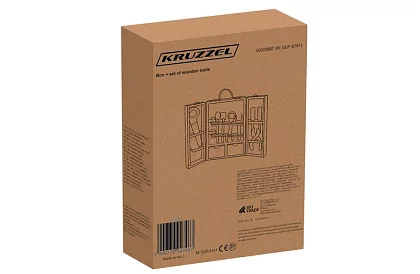 Unelte din lemn – set pentru copii