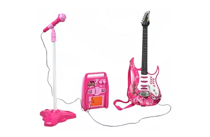Set muzical - Chitară + amplificator + microfon