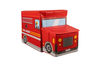Cutie pentru jucării - mașină de pompieri