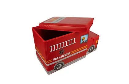 Cutie pentru jucării - mașină de pompieri