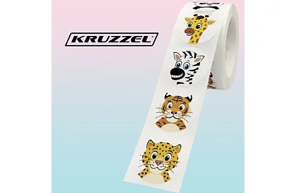 Autocolante motivațional pentru copii pe rolă – 500 buc.