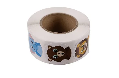 Autocolante motivațional pentru copii pe rolă – 500 buc.