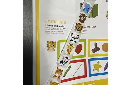 Autocolante motivațional pentru copii pe rolă – 500 buc.