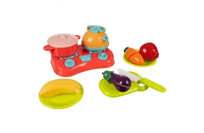 Set de legume și fructe pentru tăiat cu accesorii