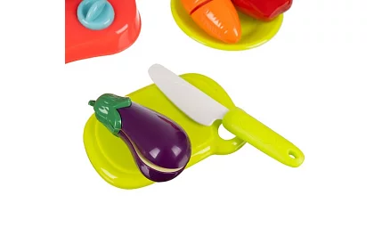 Set de legume și fructe pentru tăiat cu accesorii