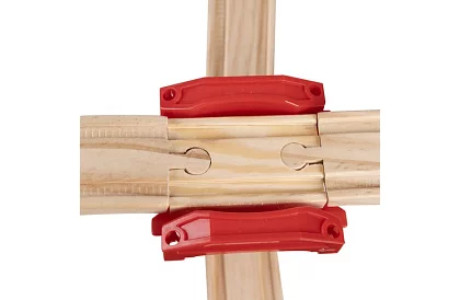 Calea ferată din lemn - trenuleț cu baterii de 4,8 metri