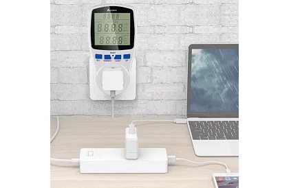 Măsurător digital LCD pentru consumul de energie electrică