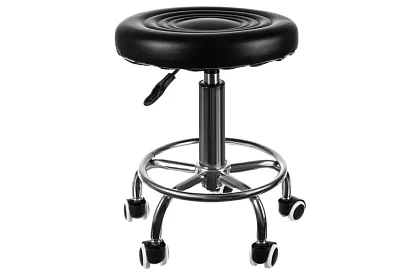 Scaun de cosmetică pe roți - ajustabil