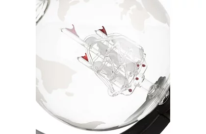 Set mare – carafă globe cu pahare de whisky