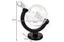 Set mare – carafă globe cu pahare de whisky