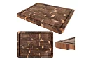 Placă de tăiat din lemn de acacia – 43 × 33 × 3 cm