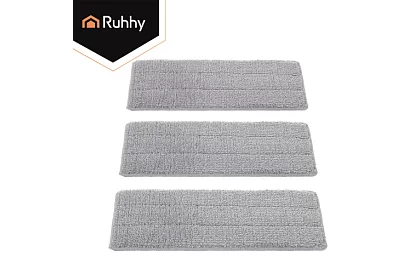 Mop plat cu fund plat + găleată de 11 litri – cu două compartimente și accesorii