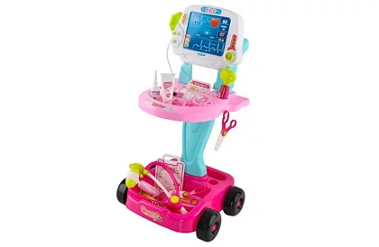 Micul doctor – set de joc pentru doctori cu cărucior