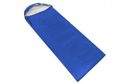 Sac de dormit turistic 2 în 1 - albastru