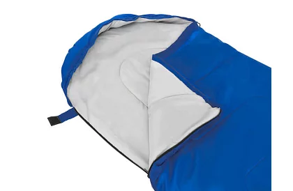 Sac de dormit turistic 2 în 1 - albastru