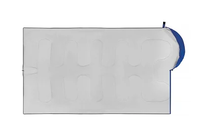 Sac de dormit turistic 2 în 1 - albastru