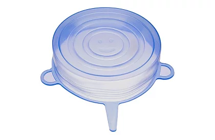 Capace din silicon pentru etanșarea recipientelor – set de 6 bucăți