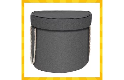 Coș de depozitare practic pentru jucării cu covoraș de joacă