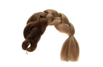 Părul împletit ombre sintetic – blond închis