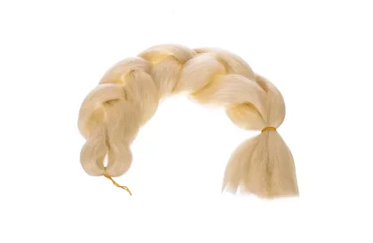 Părul împletit ombre sintetic – blond deschis