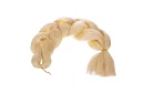 Părul împletit ombre sintetic – blond deschis