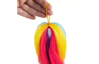 Părul sintetic ombre – curcubeu