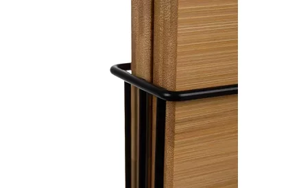 Tăvițe de bambus pentru tăiat – set de 4 bucăți în suport