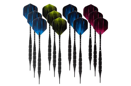 Set de săgeți – 12 bucăți + 100 vârfuri