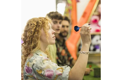 Set de săgeți – 12 bucăți + 100 vârfuri